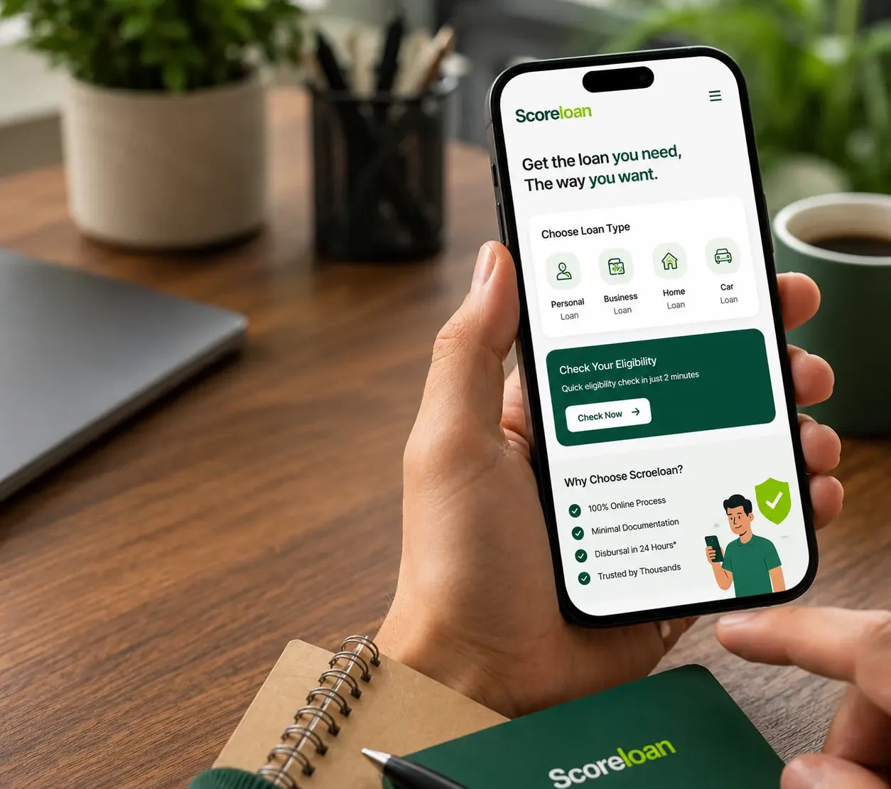 Why choose Scoreloan for secure online loan services and trusted lending partners